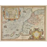 Morocco. Ortelius (Abraham), Fessae et Marocchi regna Africae celeberr describebat, [1606], hand