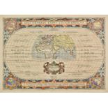 World. Ortelius (Abraham), Aevi veteris typus geographicus, Antwerp, [1603 - 1612], hand coloured