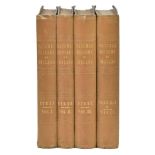 Thompson (William). The Natural History of Ireland, 4 volumes, 1st edition, Reeve, Benham, and Reeve