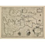 British Isles. Ortelius (Abraham), Britannicarum Insularum typus, [1601], uncoloured engraved map