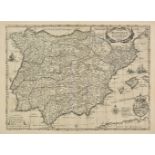 Spain & Portugal. Hondius (Henricus), Typus Hispaniae ab hesselo Gerardo delineata..., 1631,