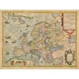 Europe. Hondius (Jodocus), Nova Europae descriptio auctore Iodoco Hondio, circa 1630, engraved map