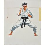 *Karate Kid Part II, directed by John G. Avildsen, 1986, original film concept artwork design by