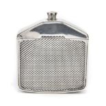 * Motoring Vesta Case. A novelty silver vesta case in the form of a Napier car radiator by Paul ...