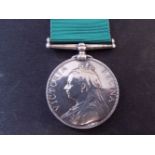 * Volunteer Long Service Medal . Volunteer Long Service, V.R. (96. Sergt: J. Dormin. 2/Glamgn: V ...
