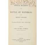 Waterloo. An Account of the Battle of Waterloo, fought on the 18th of June 1815, by the English ...