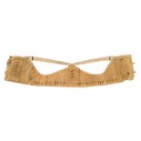 * Royal Flying Corps. A WWI RFC 'Aucliff-Perrin' lifebelt, thick cotton twill with various marki ...