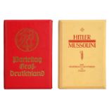 * Hansen (Heinrich). Hitler Mussolini, Der Staatsbesuch Des Fuhres in Italien, Raumbild-Verlag, ...