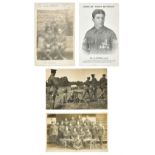 * WWI Machine Gun Corps. A collection of 110 WWI Machine Gun Corps photographic postcards of sol ...
