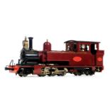 * Railway Interest. A narrow gauge Leek & Manifold live steam tank locomotive, 2-6-4 built, maro ...