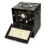 * WWII Signal Corps. A United States Army Signal Corps Frequency Meter type BC-221-B, the metal ...