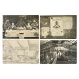 * Ruhleben POW Camp. A collection of WWI photographic postcards of the WWI prisoner of war camp ...