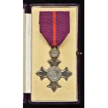 * M.B.E. The Most Excellent Order of the British Empire M.B.E. (Military), 1 st Type breast Badg ...