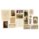 * Family Group. A family group of medals to Somerset Light Infantry (Casualty) and Naval Brigade ...