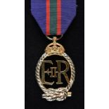 * Royal Navy Volunteer Reserve Decoration, E.II.R., reverse officially dated ‘1966’, good very f ...
