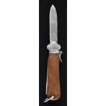 * Luftwaffe. A fine WWII Luftwaffe (Fallschirmjager-Messer) Paratroopers knife (Type I FKm), the ...