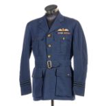 * S.O.E. A WWII RAF uniform belonging to Freddie Clark who was a pilot on SOE duties flying out ...