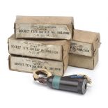 * WWII RAF. A collection of 5 Air Ministry 10H/2208 Type 360 sockets, all unissued in original p ...