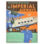 * Civil Aviation – Imperial Airways (Europe). A collection of approximately 110 items of printed ...
