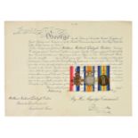 * WWI Medals. A Great War group of three to Lieutenant A.R.D. Pictor, M.I.D., Royal Engineers 19 ...