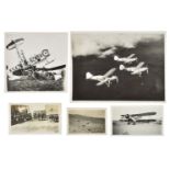 * Aviation Photographs. A collection of approx. 250 colour and black and white photographs, incl ...