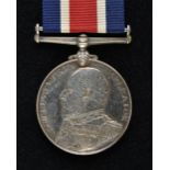 * Royal Navy. Naval Good Shooting Medal, E.VII.R. (136885 S. Loe, P.O.1. Cl., H.M.S. Formidable. ...