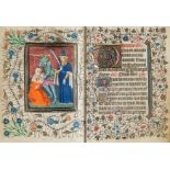 Book of Hours (Use of Rome). Illuminated manuscript, circa 1450