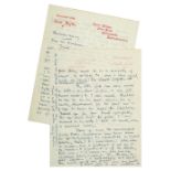 Blyton (Enid, 1897-1968). Autograph Letter, Signed, 1947