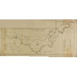 River & Canal maps. Woodthorpe (V.), Plan of the proposed London Canal from a place call'd ...