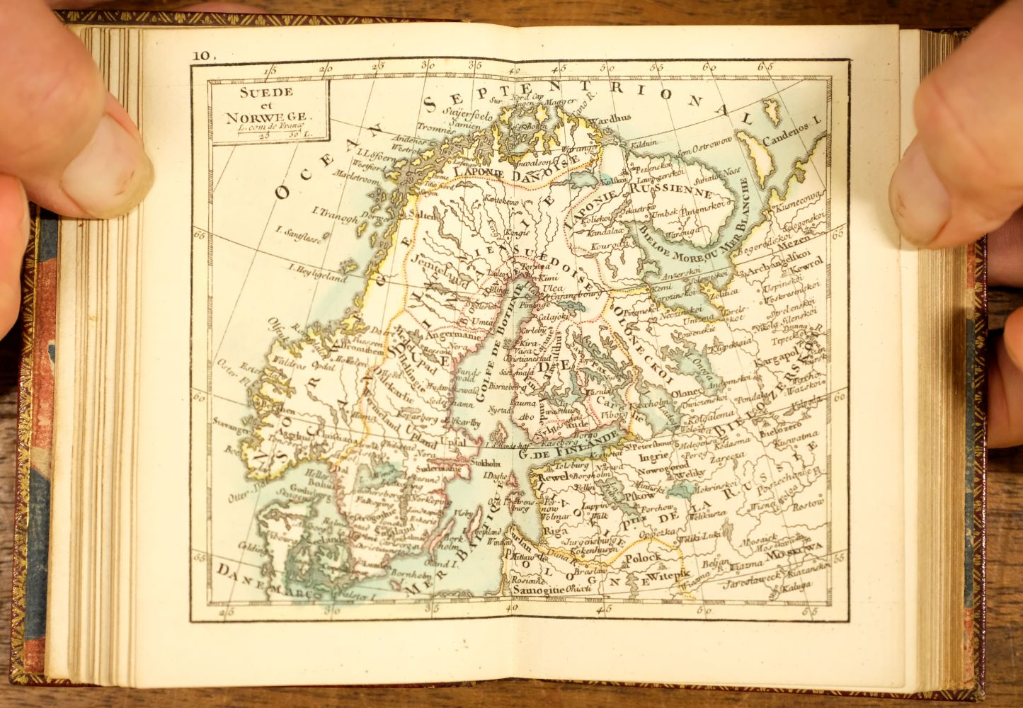 Rizzi Zannoni (Giovanni Antonio). Atlas Géographique contenant la Mappemonde..., 1762 - Bild 5 aus 8