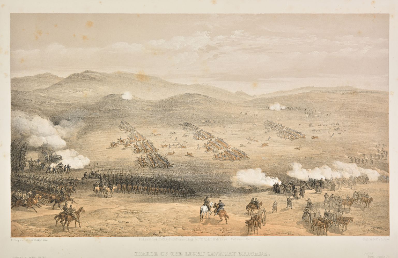 Simpson (William). The Seat of War in the East, 2 parts in one, 1855-56