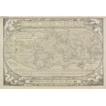 World. De Belleforest (Francois), Typus Orbis Terrarum, circa 1575,