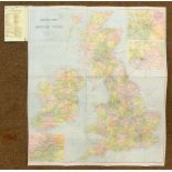 Railway maps. Fifteen maps of the Midlands and Yorkshire, mostly late 19th and early 20th century