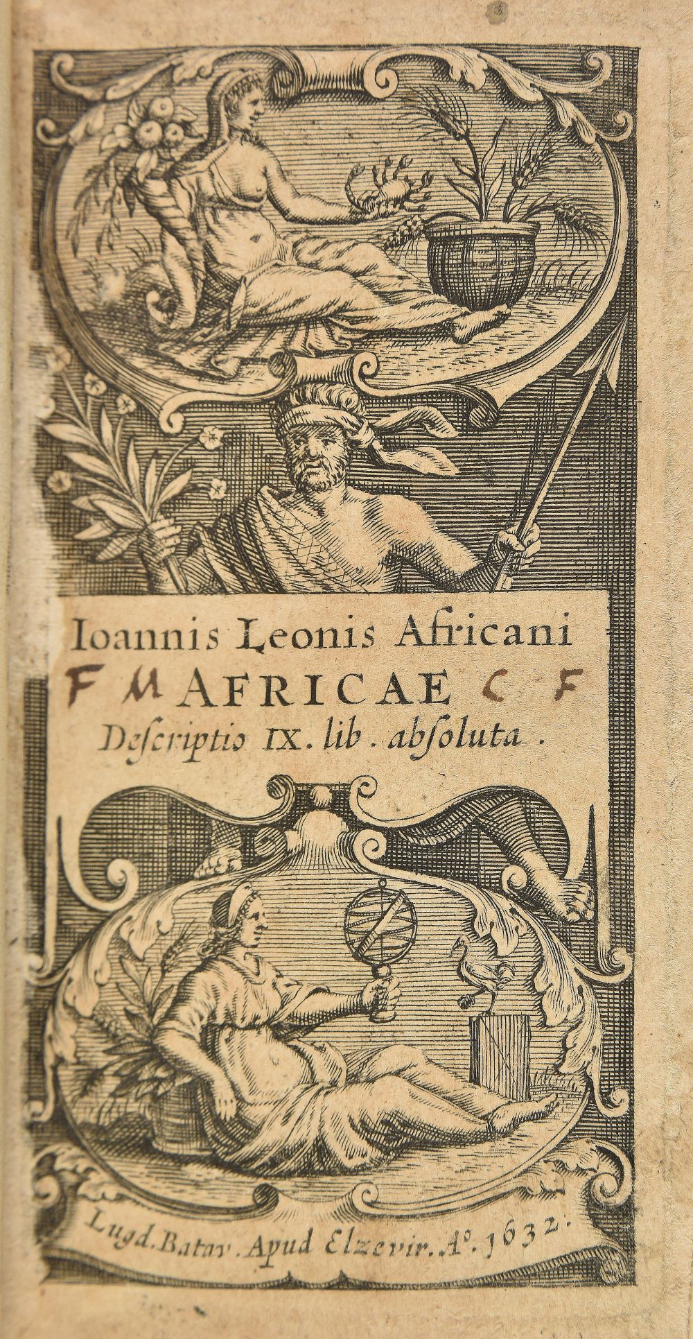 Leo Africanus. Africae descriptio XI lib[ri] absoluta, Elzevir, 1632