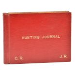 Fox hunting. Manuscript journal of Whaddon Chase and Bicester hunts, 1912-39