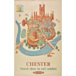 Railway posters. Lee (Kerry), Chester, 1953