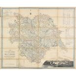 Yorkshire. A collection of ten folding maps, 18th & 19th century