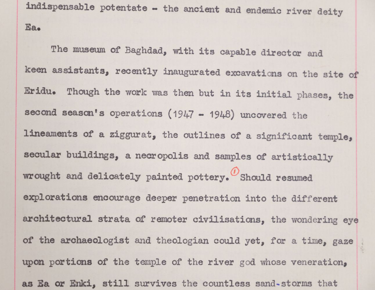 MacLeod (Murdo Kennedy). 'The Subba Immersionists of Iraq', c.1950, original typescript - Bild 17 aus 17