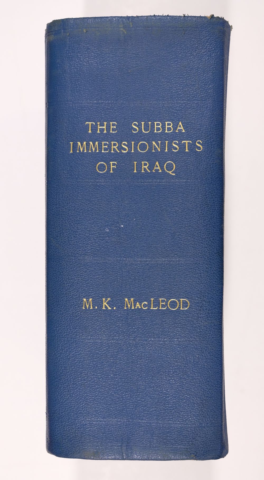 MacLeod (Murdo Kennedy). 'The Subba Immersionists of Iraq', c.1950, original typescript - Bild 3 aus 17