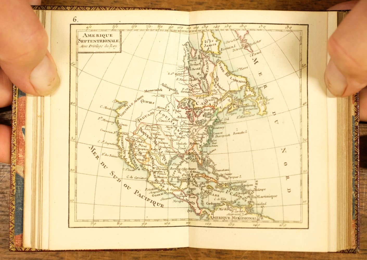 Rizzi Zannoni (Giovanni Antonio). Atlas Géographique contenant la Mappemonde..., 1762 - Bild 4 aus 8