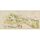 London. Basire (James), Plan of St. James's Park, 1827,