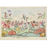 * Cruikshank (George). The Battle of Vittoria, 1813,