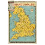 England and Wales. Geographia (publisher), circa 1935