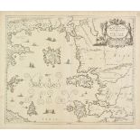 Greece and the Peloponnese. A collection of twenty-one maps, mostly 17th & 18th century