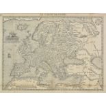 Europe. De Belleforest (Francois), Le Carte D'Europe, 1575,