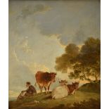 * Dutch School. Cattle on a Hillside, 18th century