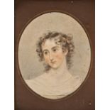 * English School. Portrait of Hester Smith, circa 1820