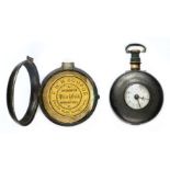 * Pocket Watch. A George III silver pair case pocket watch by Henry Spittle of Hathern