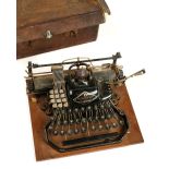 * Typewriter. A Blickensderfer No.8 typewriter
