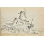 * Branwhite (Charles, 1817-1880). Sketchbook of pencil drawings